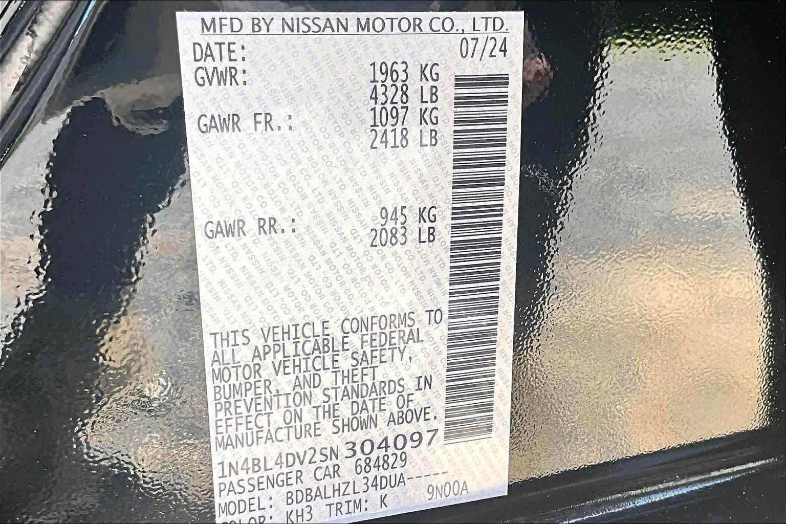Used 2025 Nissan Altima 2.5 SV FWD image 34