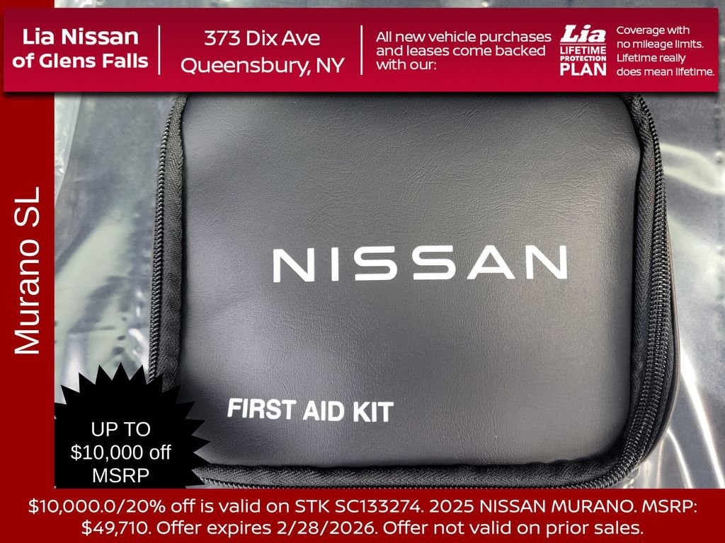 New 2025 Nissan Murano SL w/ Cargo Package image 37