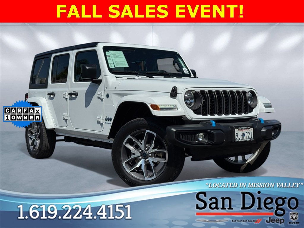 Certified 2024 Jeep Wrangler Unlimited