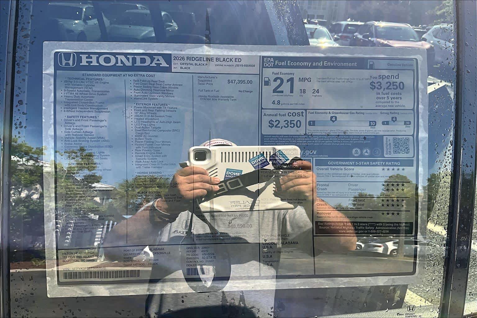 New 2026 Honda Ridgeline Black Edition image 18