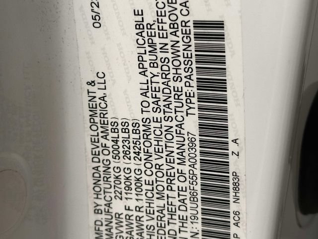 Certified 2023 Acura TLX SH-AWD w/ A-SPEC Pkg image 16