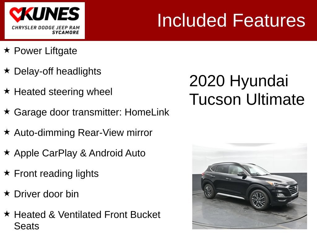Used 2020 Hyundai Tucson Ultimate w/ Cargo Package AWD/4WD image 4
