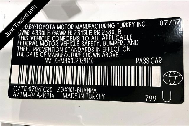 Used 2018 Toyota C-HR XLE FWD image 28