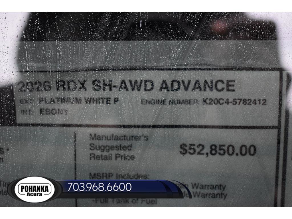 New 2026 Acura RDX Advance Package image 38