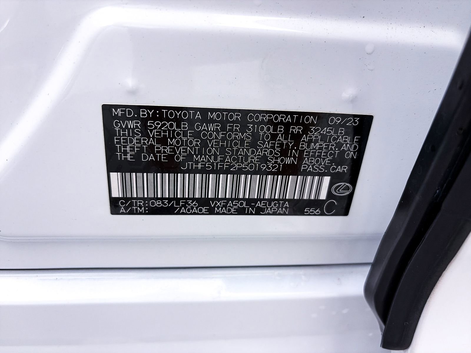 Used 2023 Lexus LS 500 F Sport w/ Cold Weather Package (CK) image 45