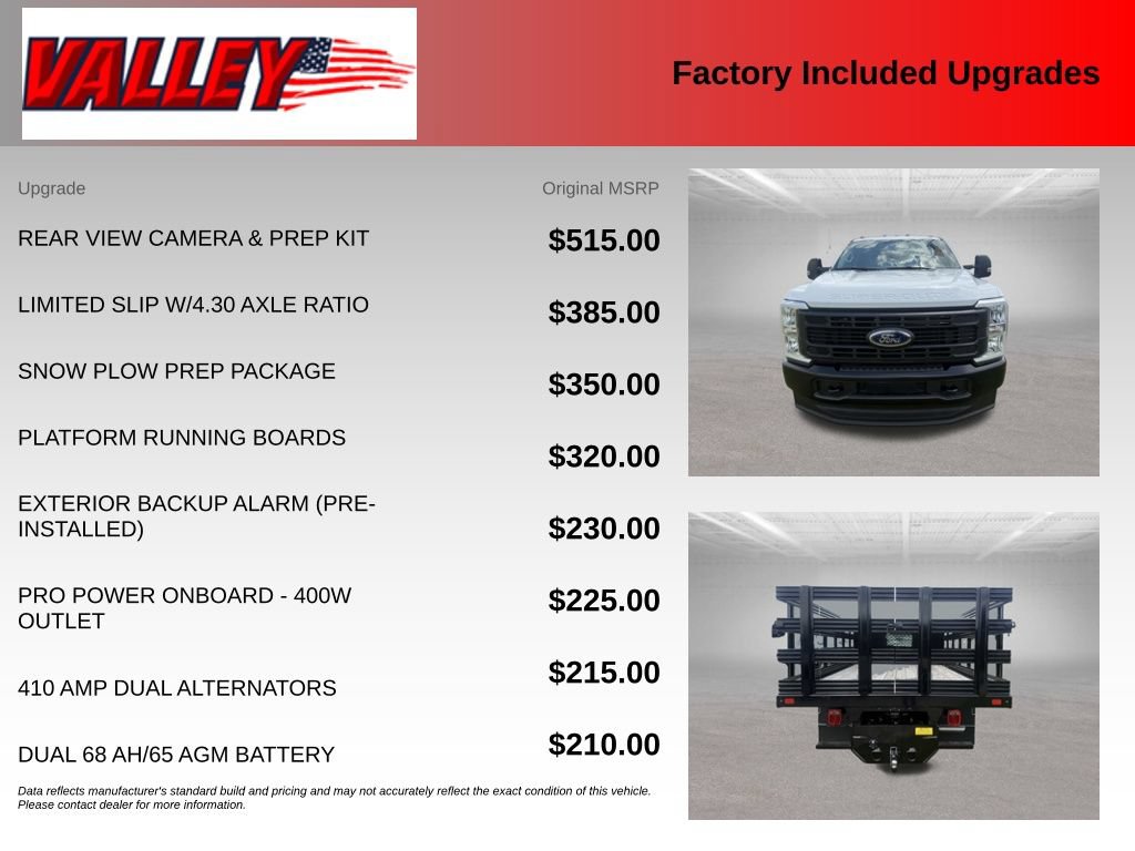 New 2026 Ford F350 XL w/ Snow Plow Prep Package AWD/4WD image 4