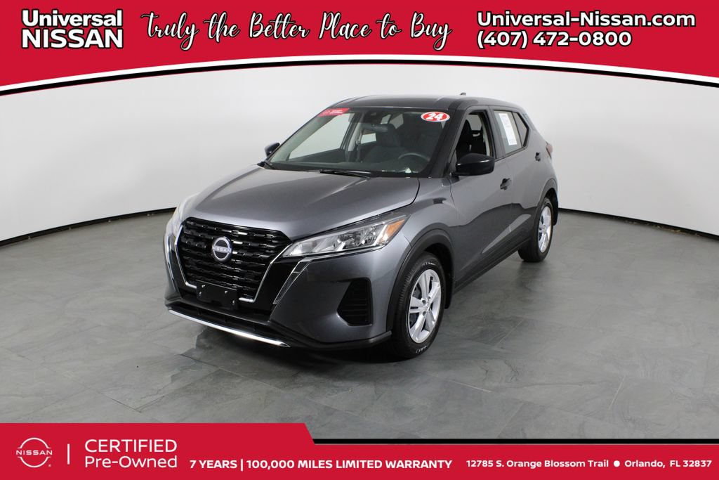Certified 2024 Nissan Kicks S