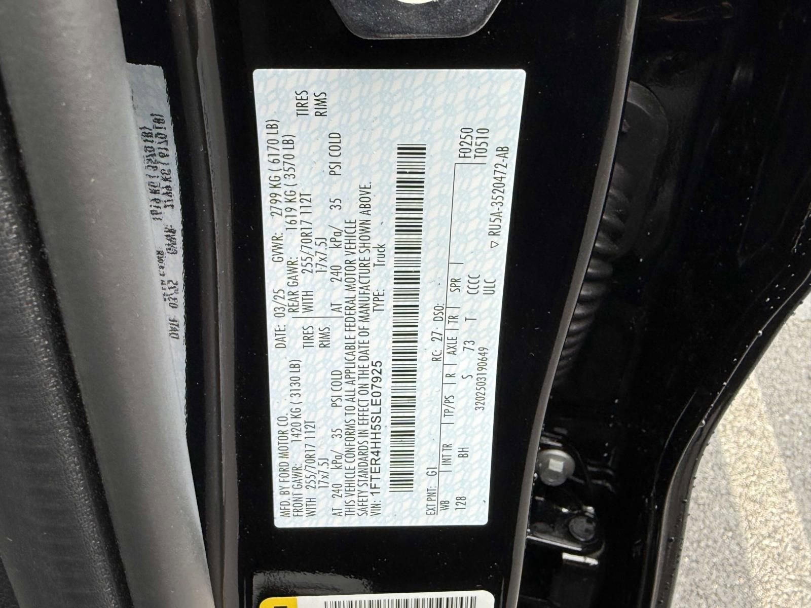 New 2025 Ford Ranger XLT w/ FX4 Off-Road Package image 20