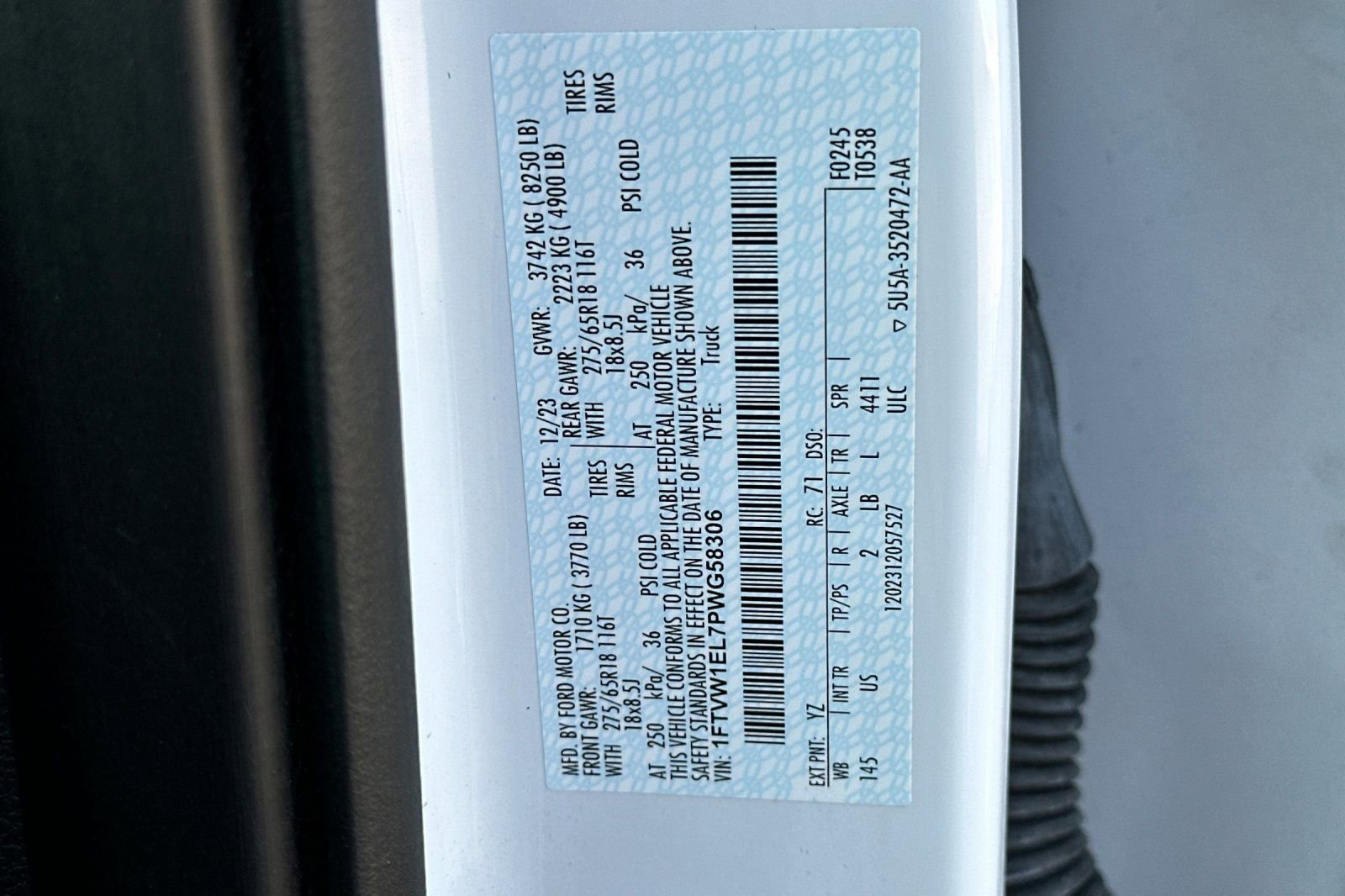 Used 2023 Ford F150 Lightning XLT image 30