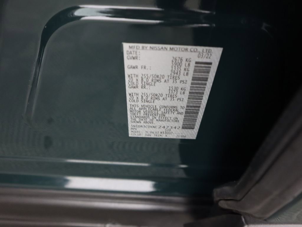 Certified 2022 Nissan Pathfinder SL w/ SL Premium Package image 39