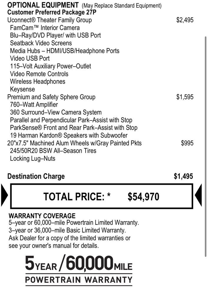 Used 2021 Chrysler Pacifica Limited w/ Uconnect Theater Family Group AWD/4WD image 34