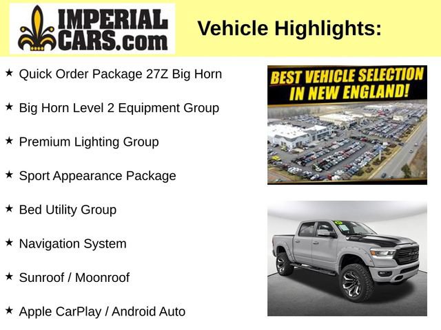 Used 2021 RAM 1500 Big Horn AWD/4WD image 3