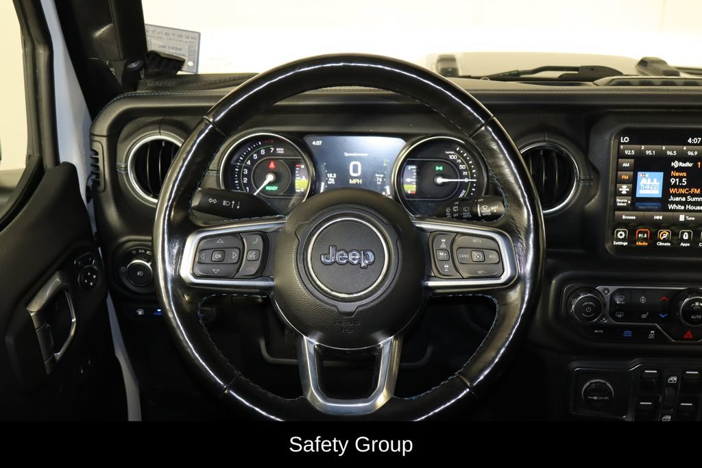 Used 2021 Jeep Wrangler Unlimited Rubicon 4xe w/ Steel Bumper Group AWD/4WD image 7