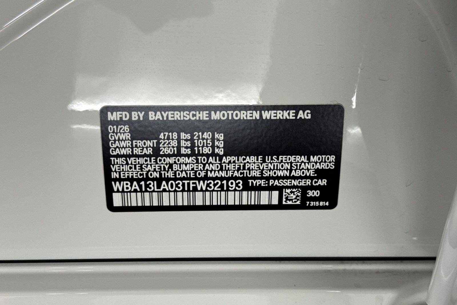 New 2026 BMW 330i Sedan w/ Premium Package image 20