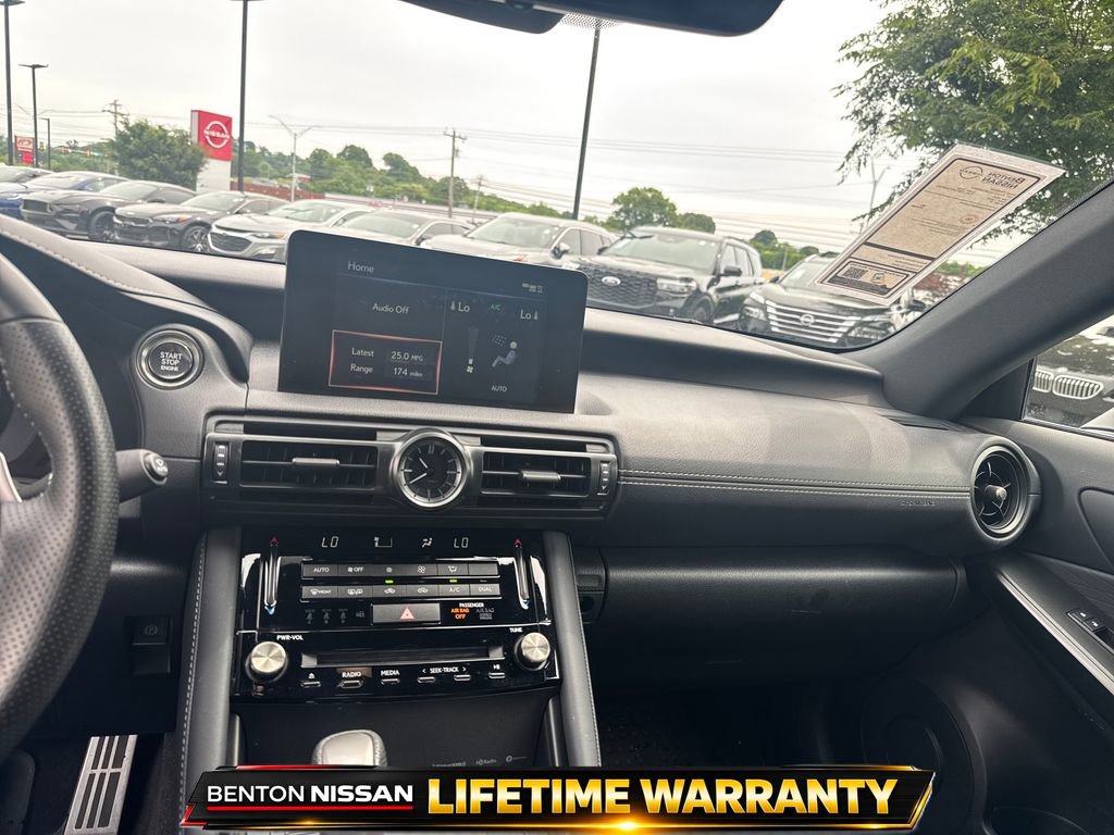 Used 2023 Lexus IS 350 F Sport w/ Memory Package RWD image 16