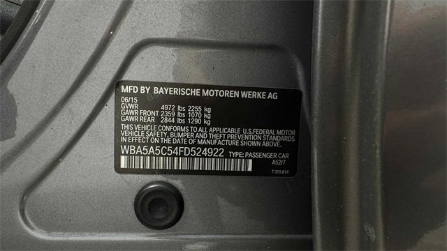 Used 2015 BMW 528i Sedan image 35
