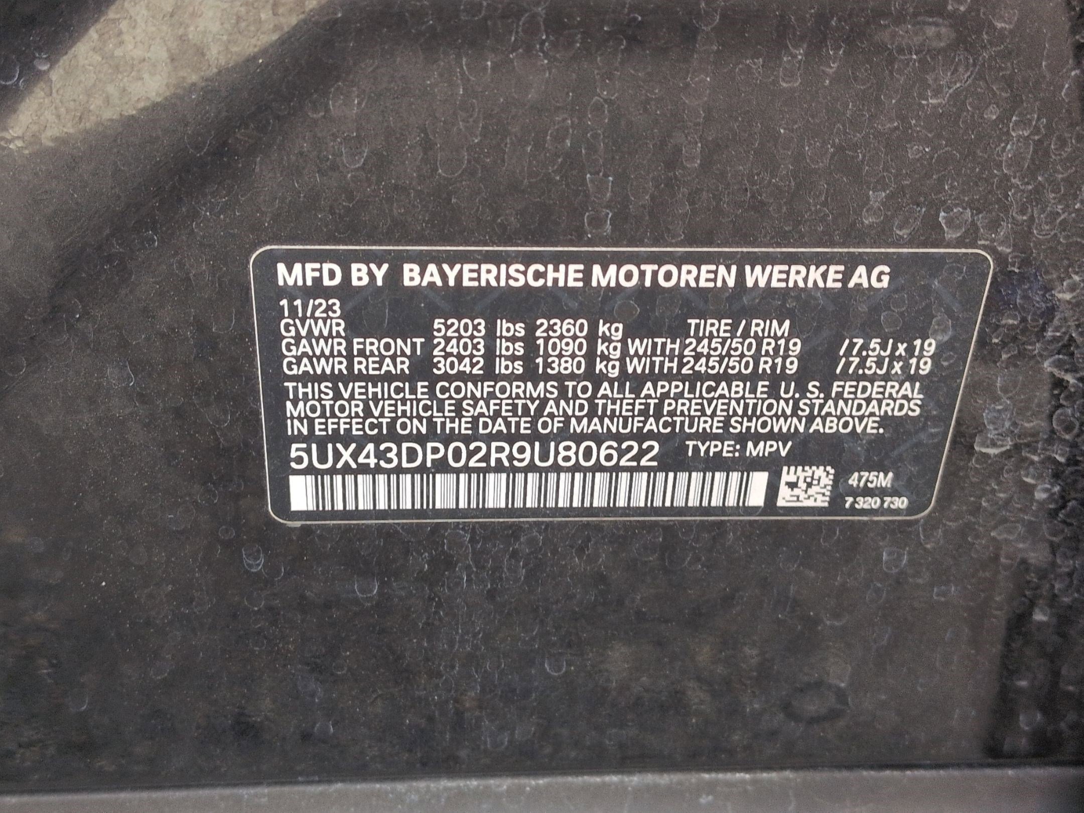 Certified 2024 BMW X3 sDrive30i w/ Convenience Package image 32