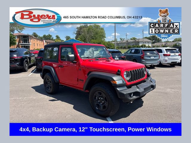 Used 2025 Jeep Wrangler Sport AWD/4WD image 1