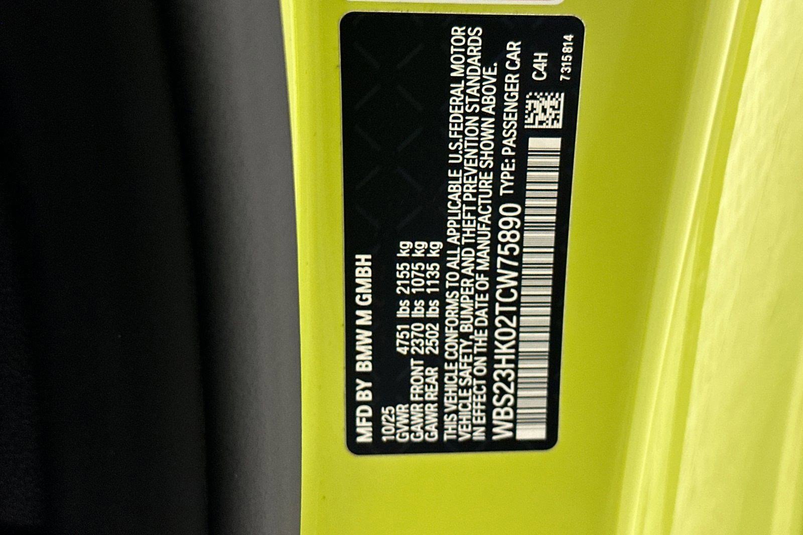 New 2026 BMW M4 Competition w/ Executive Package RWD image 19