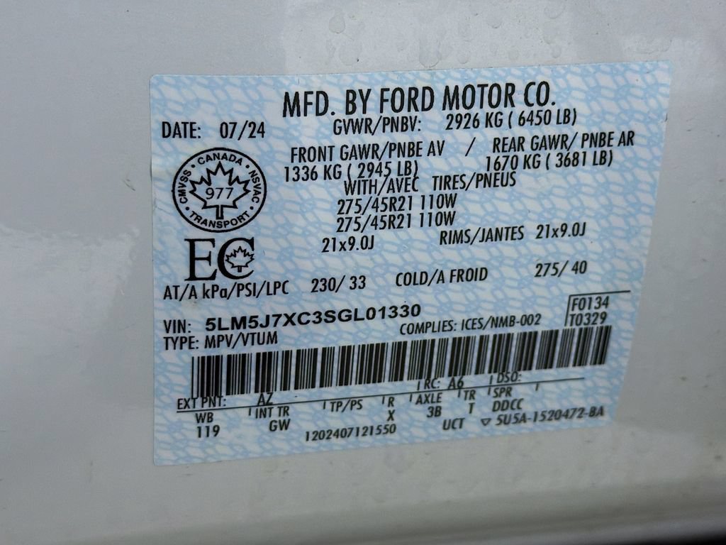 Used 2025 Lincoln Aviator Reserve AWD/4WD image 31