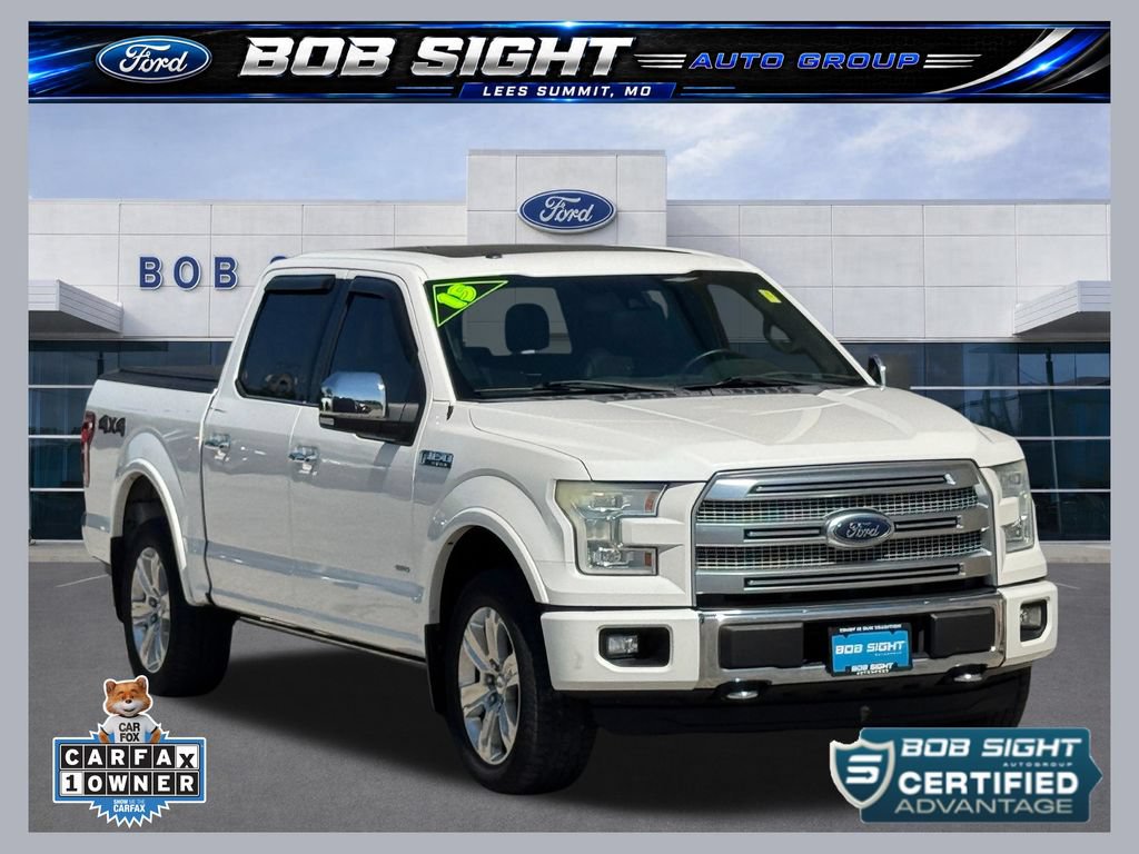 Used 2015 Ford F150 Platinum w/ Trailer Tow Package
