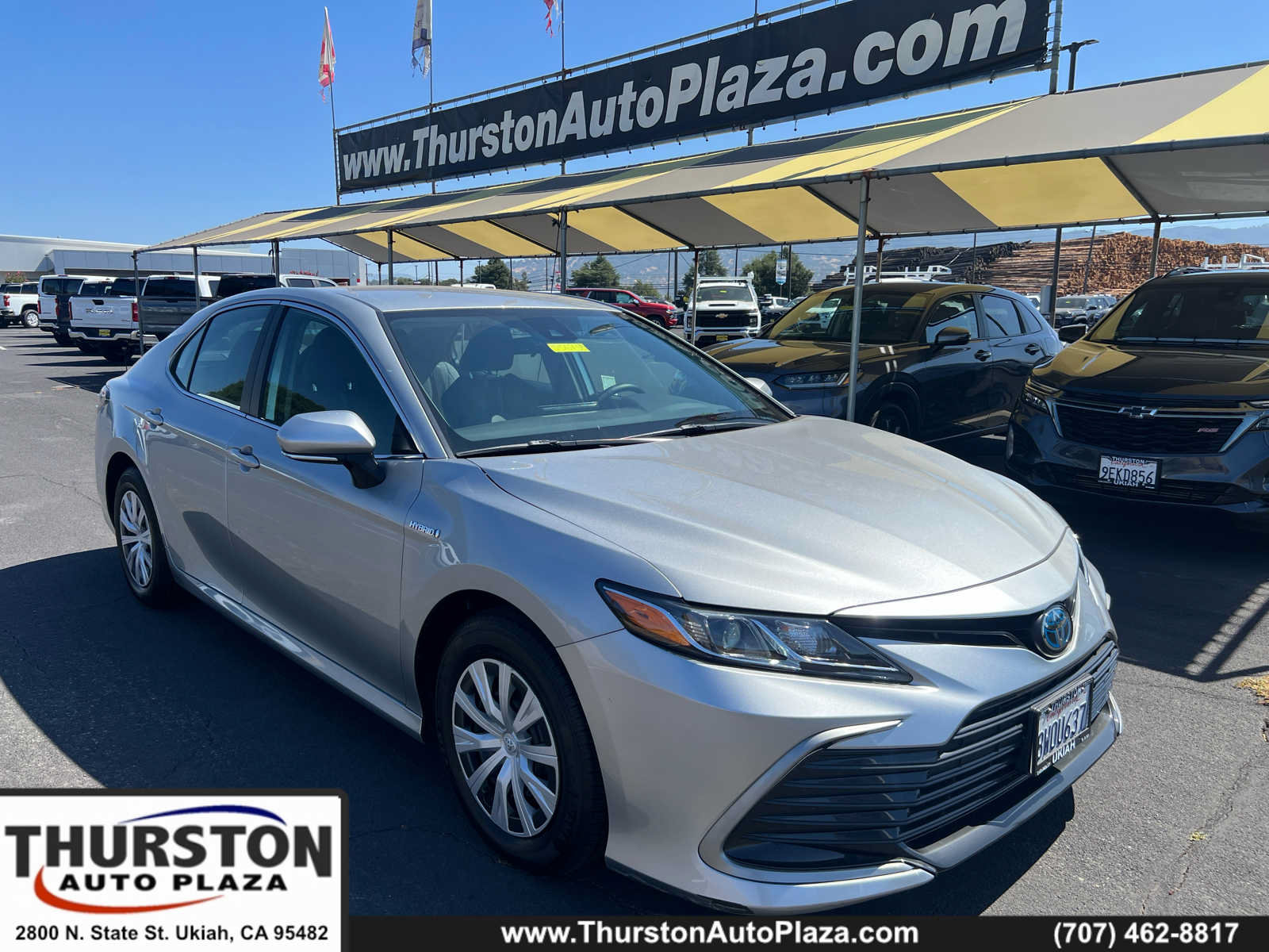 Certified 2021 Toyota Camry LE w/ Cold Weather Package FWD image 1
