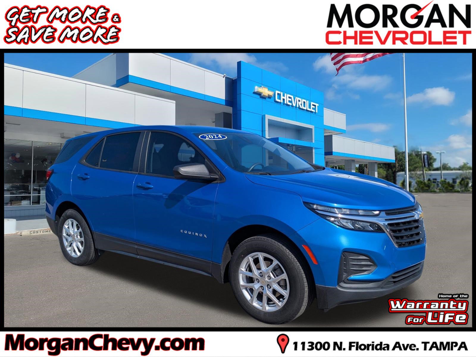 Used 2024 Chevrolet Equinox LS w/ Driver Confidence II Package image 1