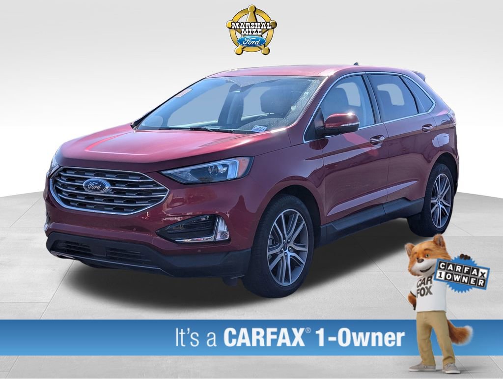 Used 2022 Ford Edge Titanium w/ Class II Trailer Tow Package