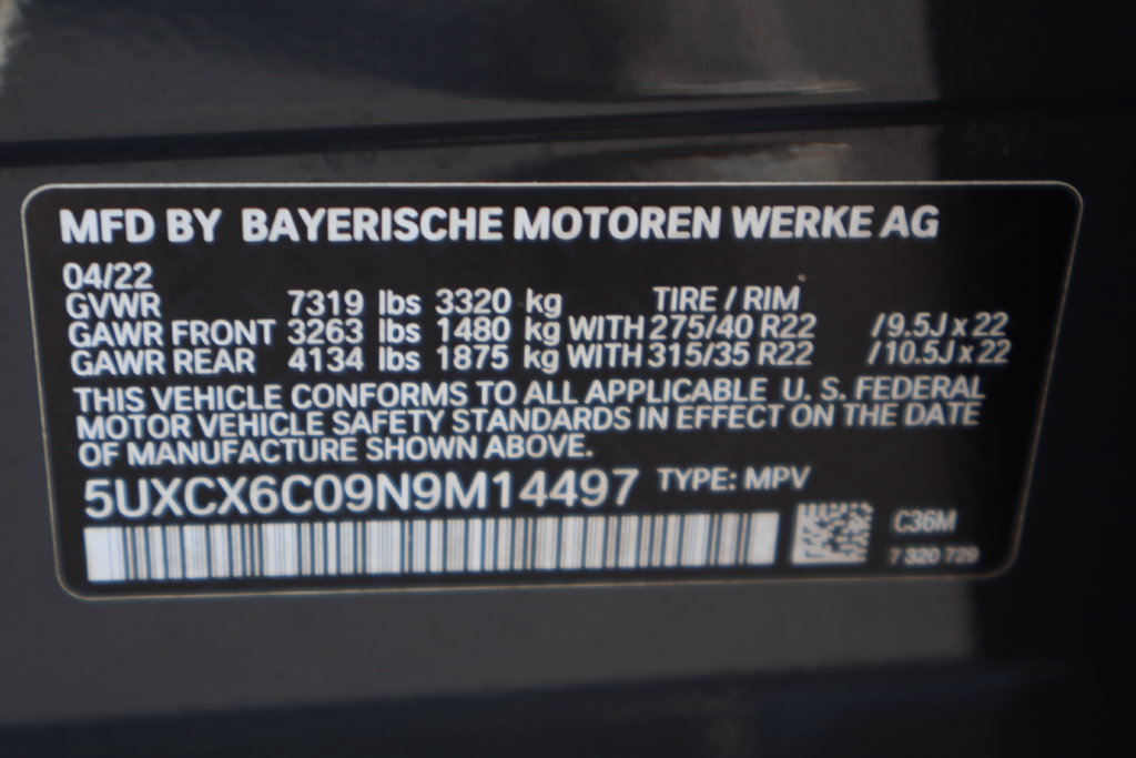 Used 2022 BMW X7 M50i AWD/4WD image 36