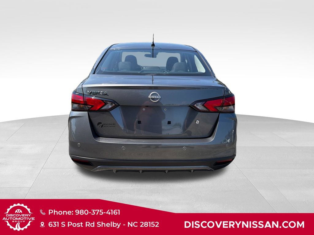 Certified 2025 Nissan Versa S w/ Trunk Package FWD image 7