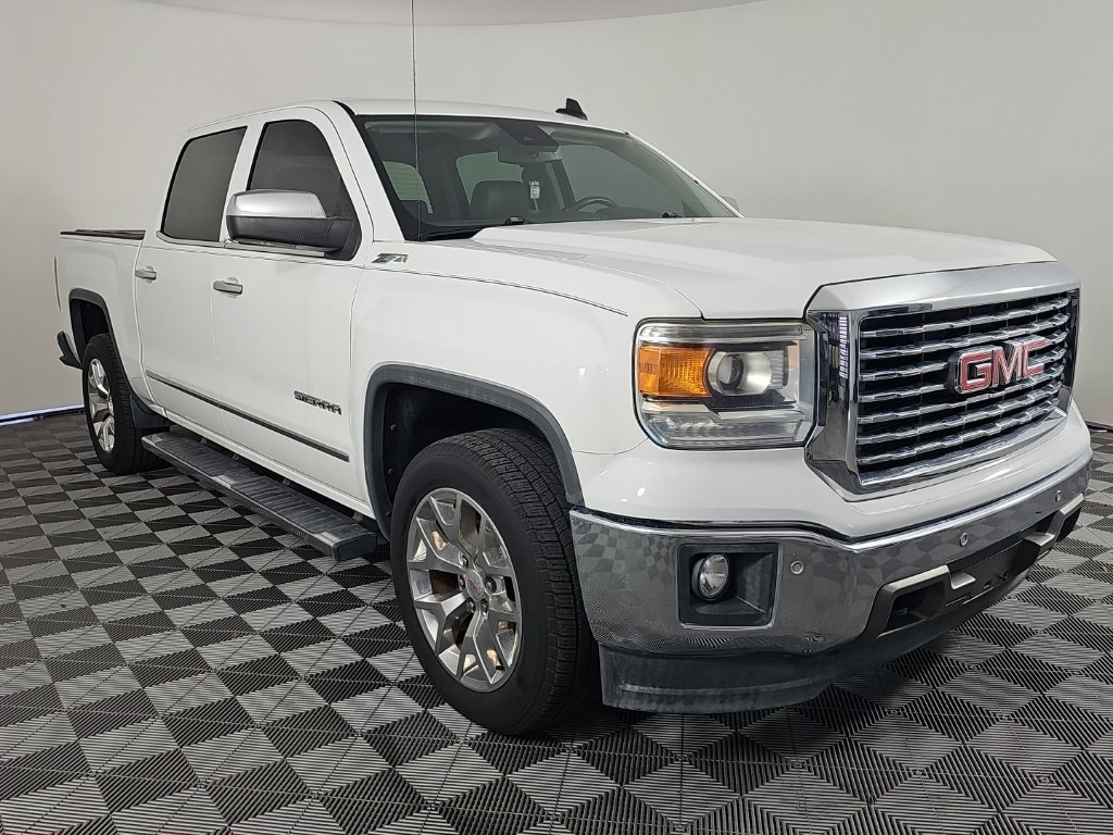 Used 2015 GMC Sierra 1500 SLT w/ SLT Crew Cab Value Package RWD image 4