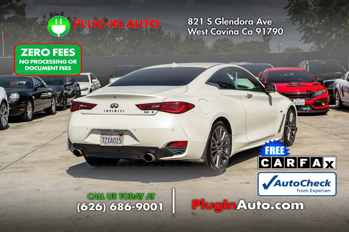 Used 2017 INFINITI Q60 3.0t Sport RWD image 4