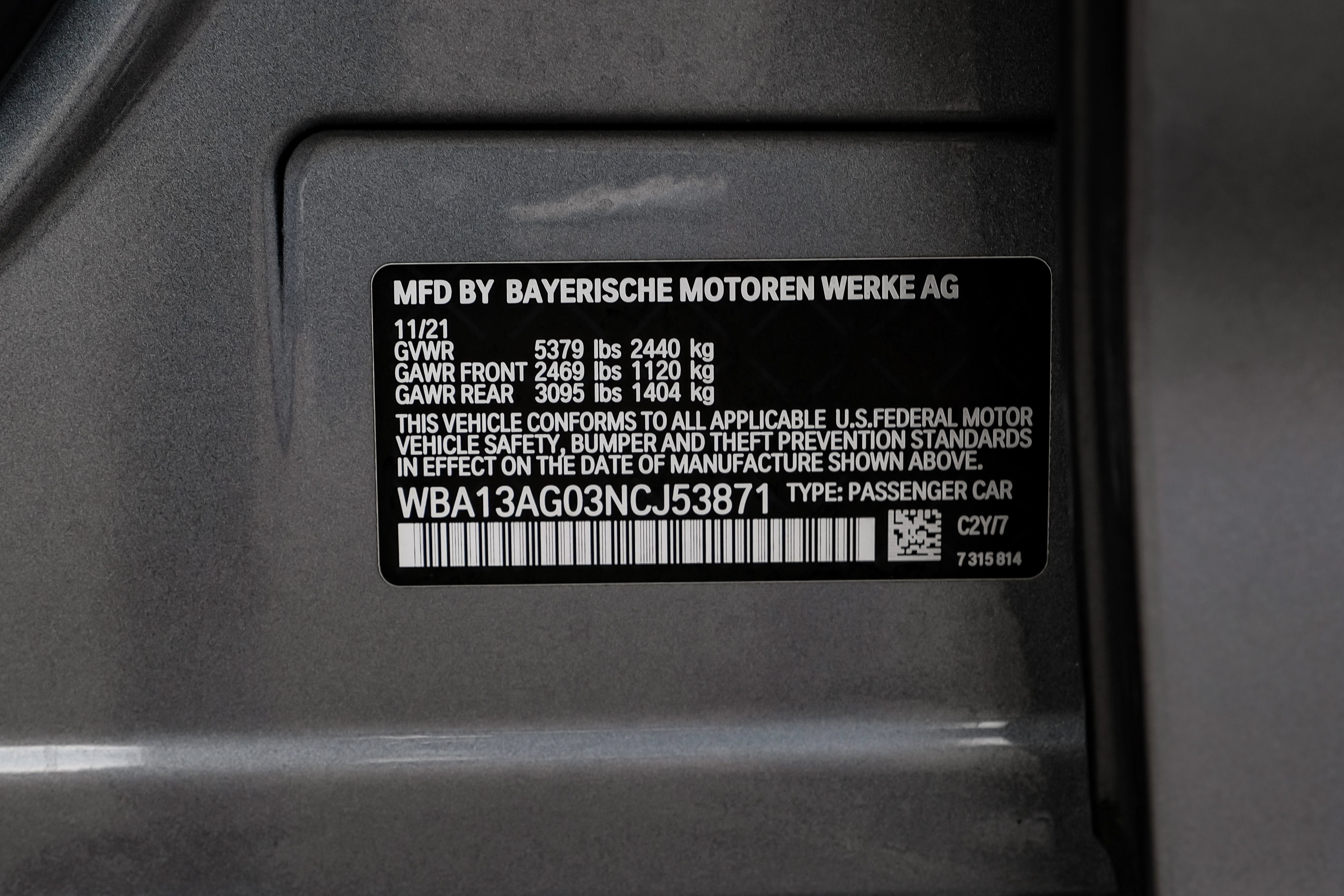 Used 2022 BMW 530e w/ M Sport Package RWD image 52