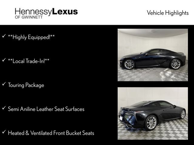Used 2018 Lexus LC 500 Coupe w/ Touring Package RWD image 11