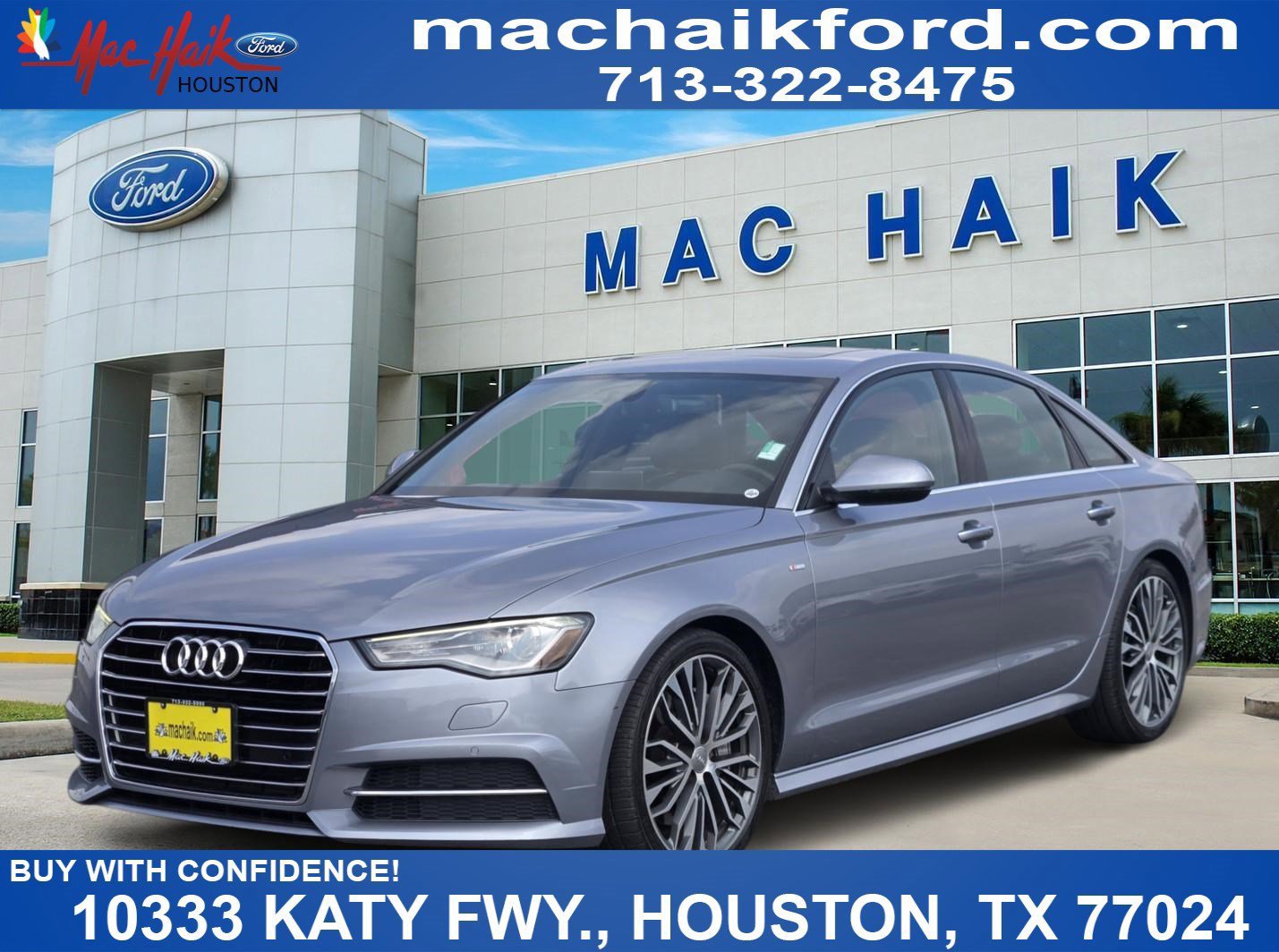 Used 2016 Audi A6 2.0T Premium Plus w/ Premium Plus Package image 1