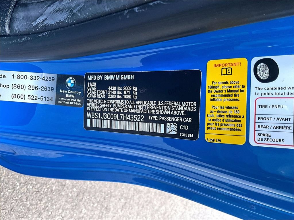 Used 2020 BMW M2 CS RWD image 35