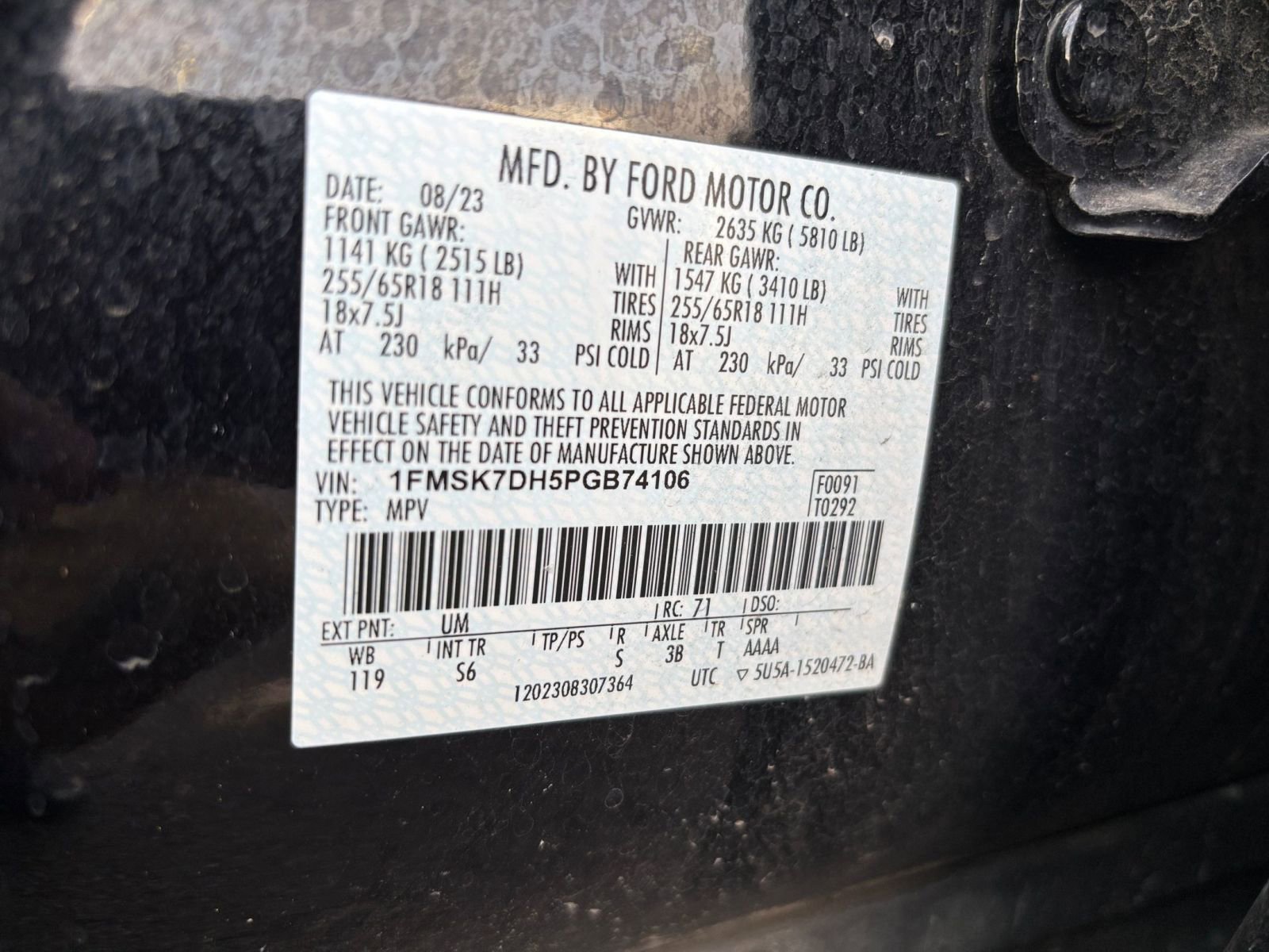 Used 2023 Ford Explorer XLT w/ Equipment Group 202A RWD image 32