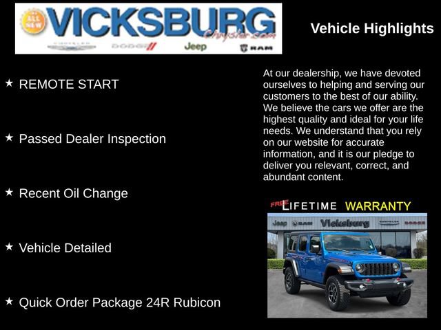 Used 2024 Jeep Wrangler Unlimited Rubicon AWD/4WD image 19