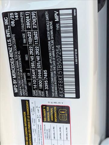 New 2026 Mercedes-Benz GLS 63 AMG 4MATIC image 16