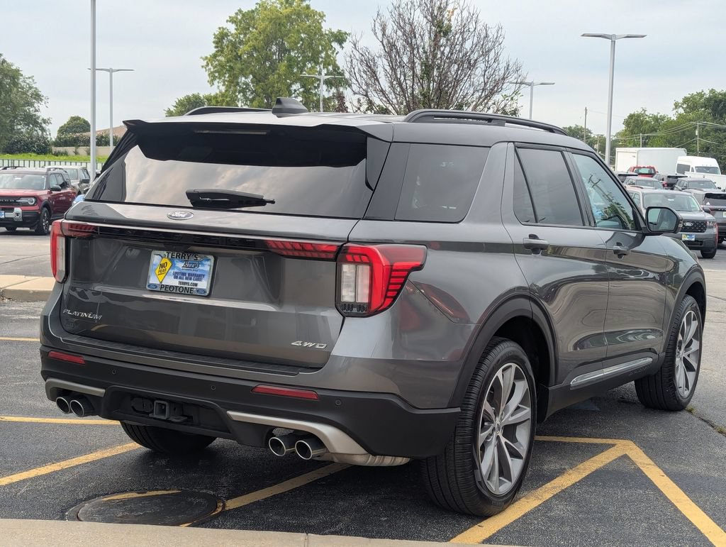 Used 2025 Ford Explorer Platinum w/ Ultimate Package AWD/4WD image 3