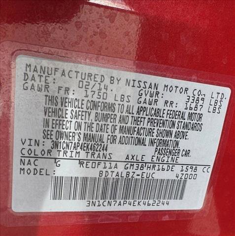 Used 2014 Nissan Versa SV image 21