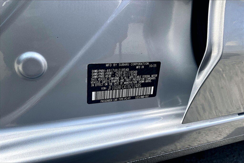 Certified 2026 Subaru Impreza 2.0i Sport AWD/4WD image 19