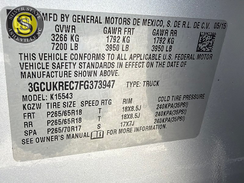 Used 2015 Chevrolet Silverado 1500 LT w/ All Star Edition AWD/4WD image 29