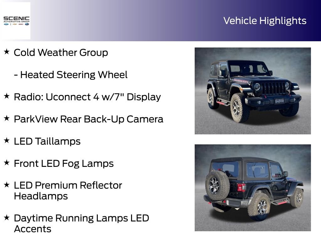 Used 2021 Jeep Wrangler Rubicon w/ LED Lighting Group image 10