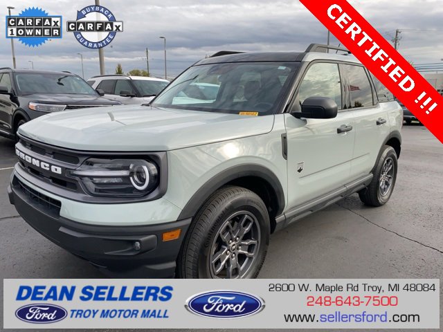 Certified 2022 Ford Bronco Sport Big Bend w/ Convenience Package