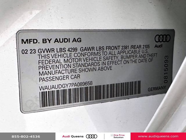 Used 2023 Audi A3 2.0T Premium w/ Convenience Package FWD image 34