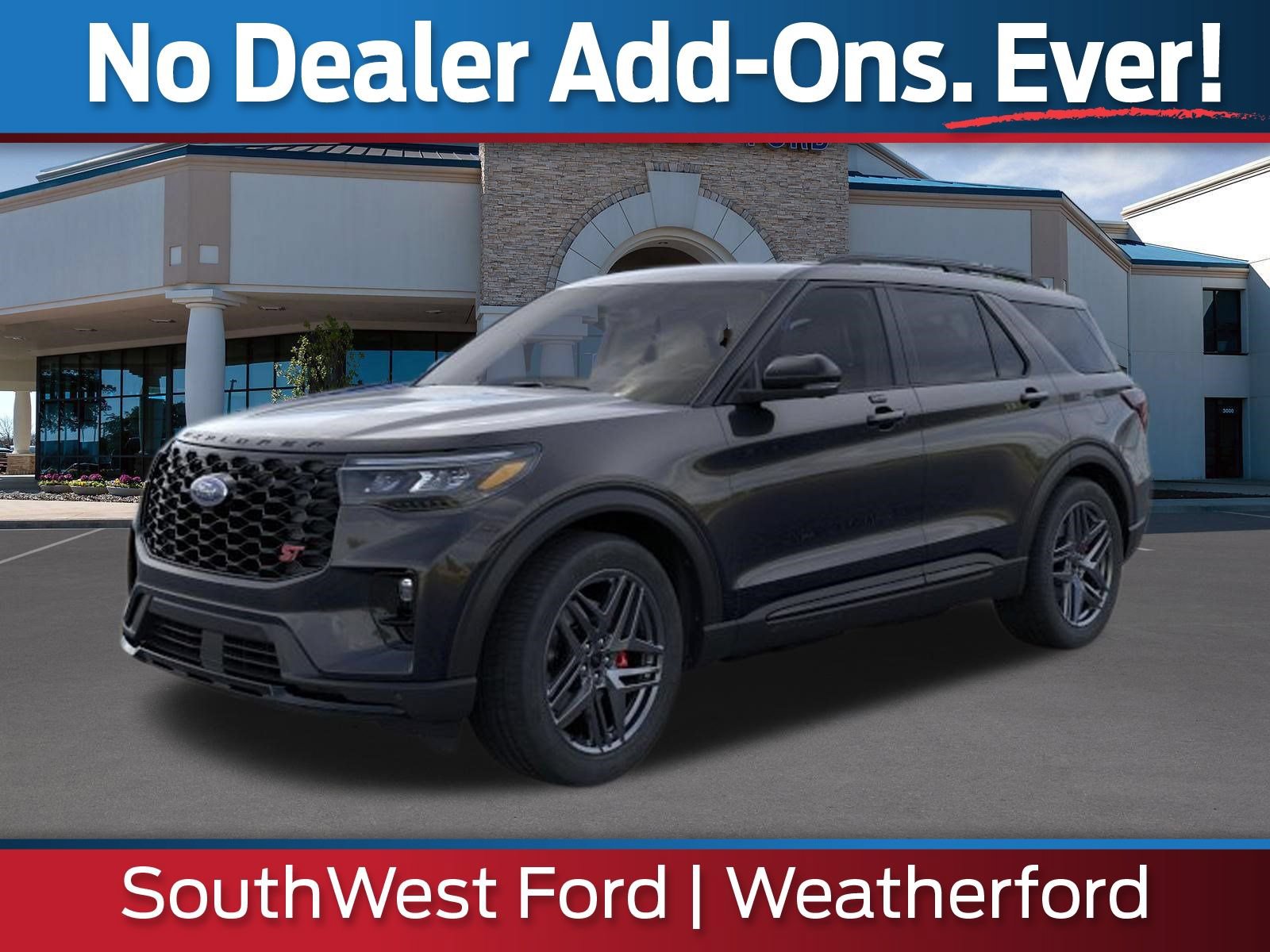 New 2026 Ford Explorer ST w/ Sun And Sound Package AWD/4WD image 1