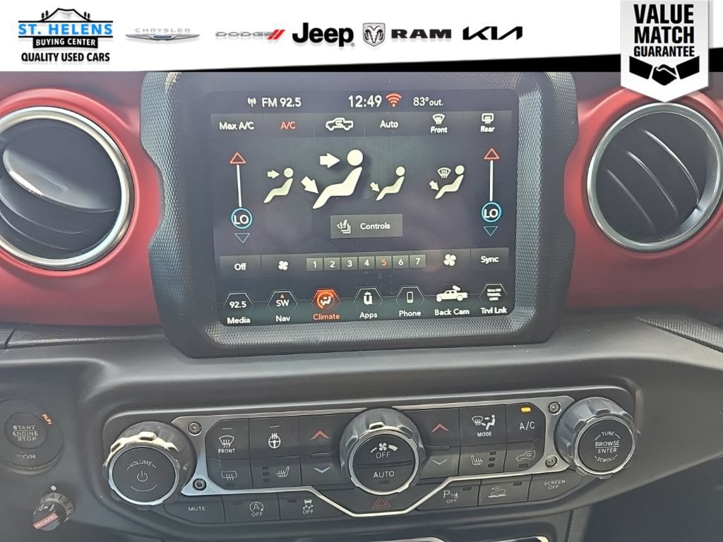 Used 2021 Jeep Gladiator Rubicon AWD/4WD image 23
