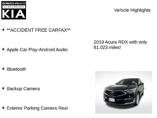 Used 2019 Acura RDX AWD image 7