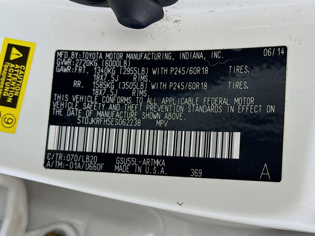 Used 2014 Toyota Highlander XLE AWD/4WD image 40